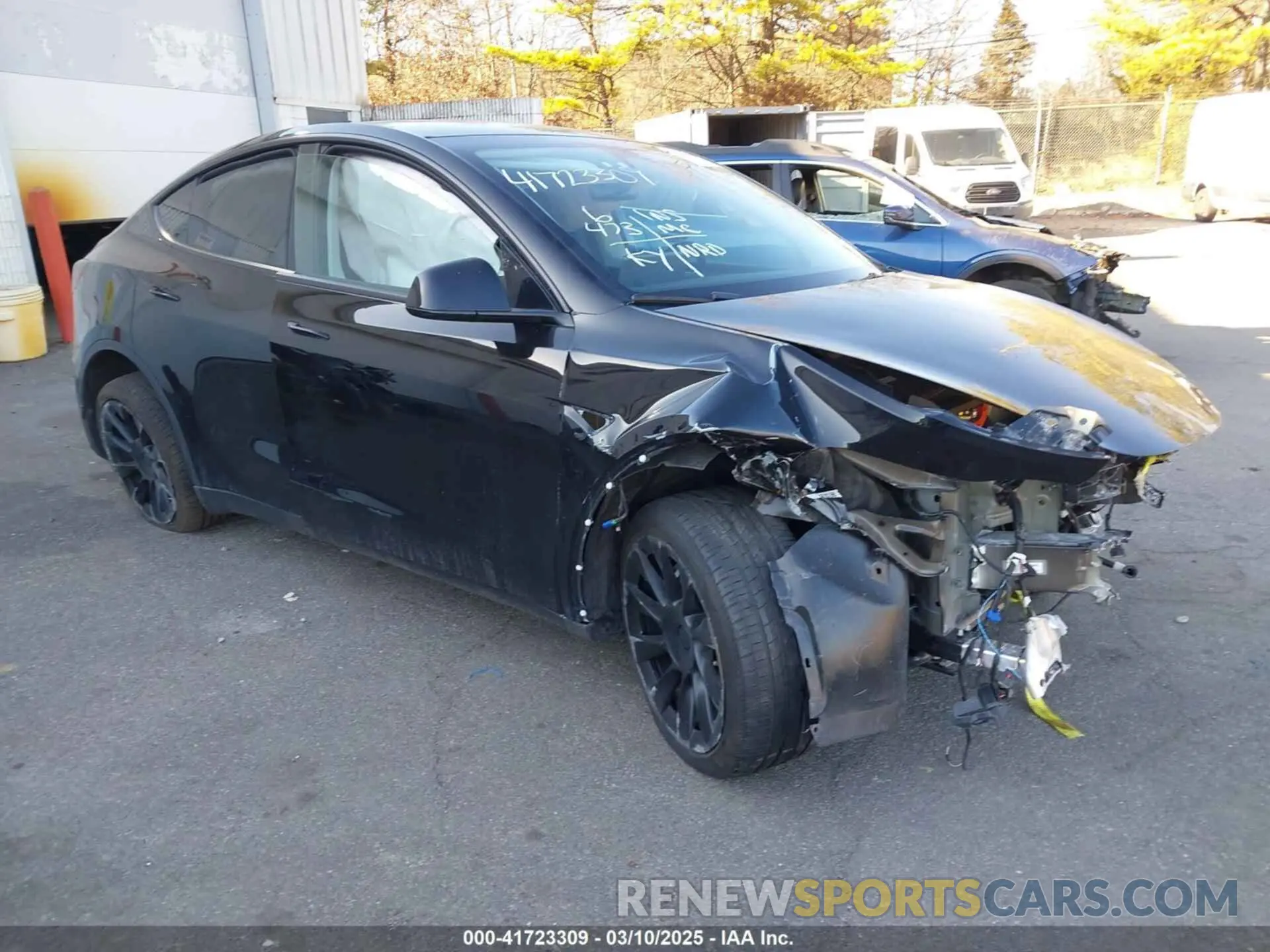 1 Photograph of a damaged car 7SAYGDEE0PA178691 TESLA MODEL Y 2023