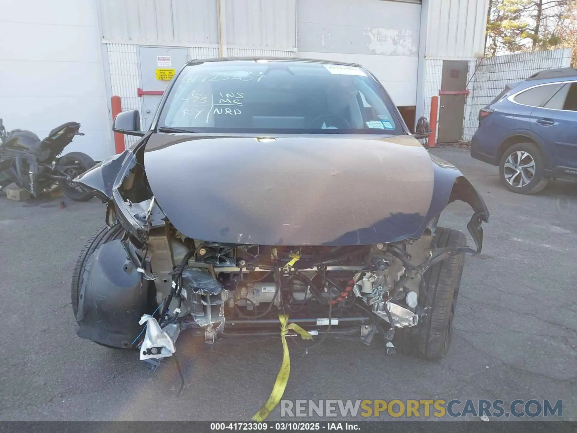 12 Photograph of a damaged car 7SAYGDEE0PA178691 TESLA MODEL Y 2023