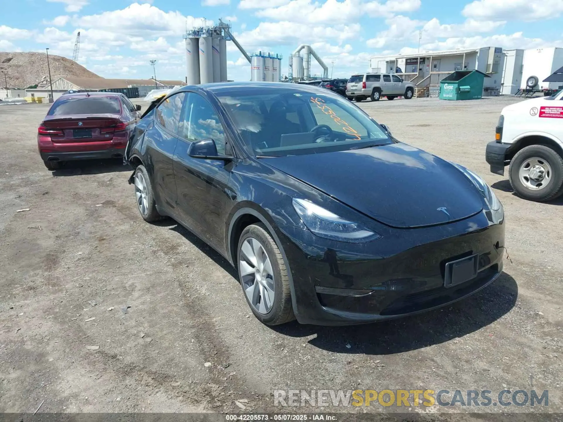 1 Photograph of a damaged car 7SAYGDEE0PA183891 TESLA MODEL Y 2023