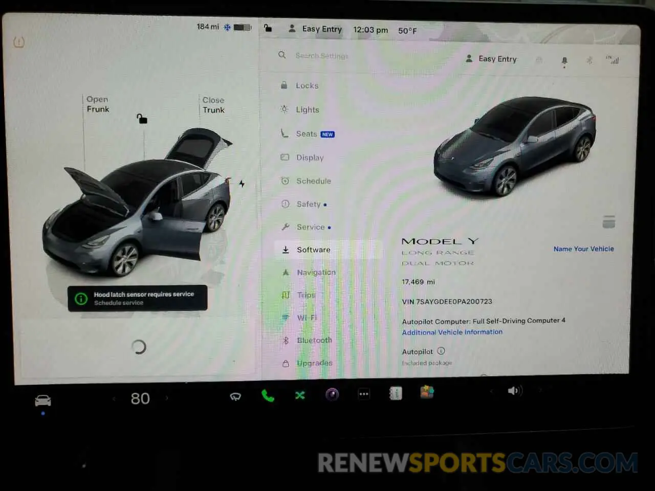 9 Photograph of a damaged car 7SAYGDEE0PA200723 TESLA MODEL Y 2023
