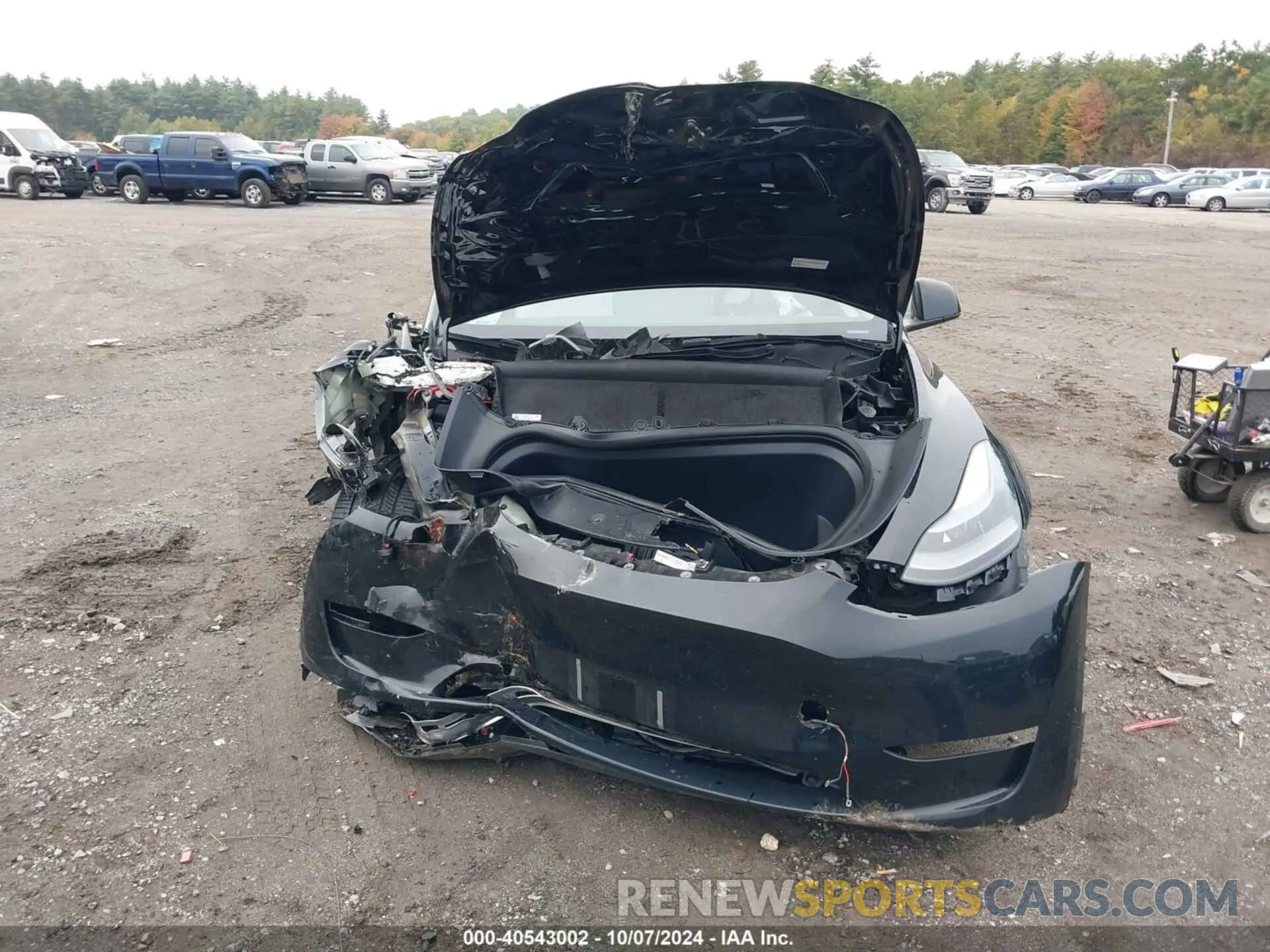 13 Photograph of a damaged car 7SAYGDEE0PA201970 TESLA MODEL Y 2023