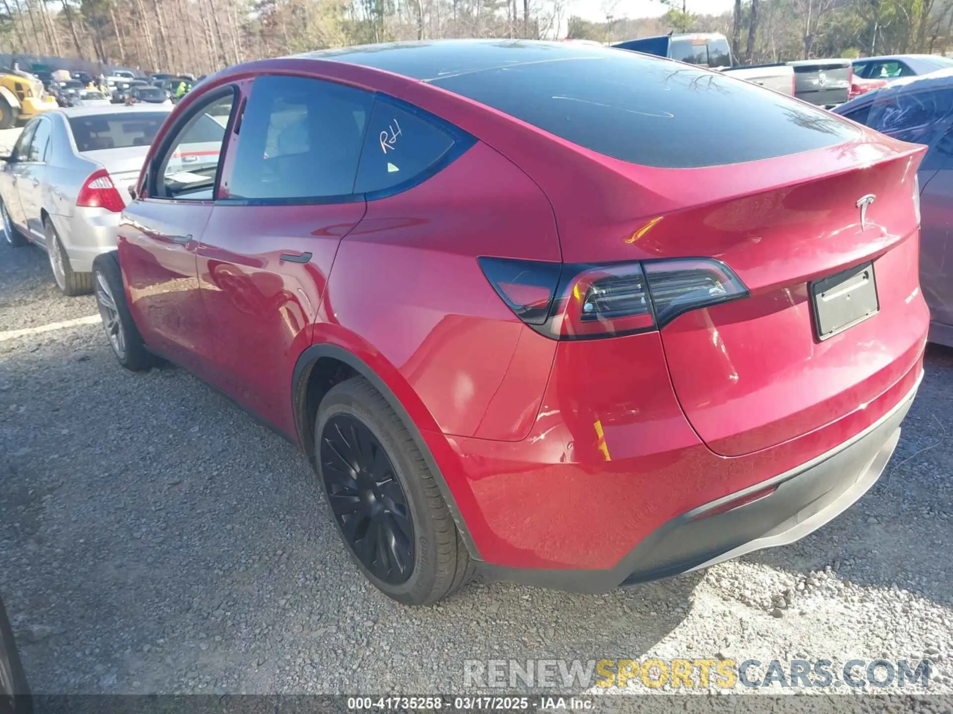 3 Photograph of a damaged car 7SAYGDEE0PA202150 TESLA MODEL Y 2023