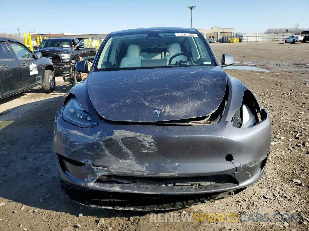 5 Photograph of a damaged car 7SAYGDEE0PA206005 TESLA MODEL Y 2023
