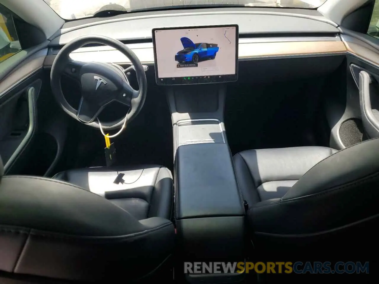 8 Photograph of a damaged car 7SAYGDEE0PF634367 TESLA MODEL Y 2023