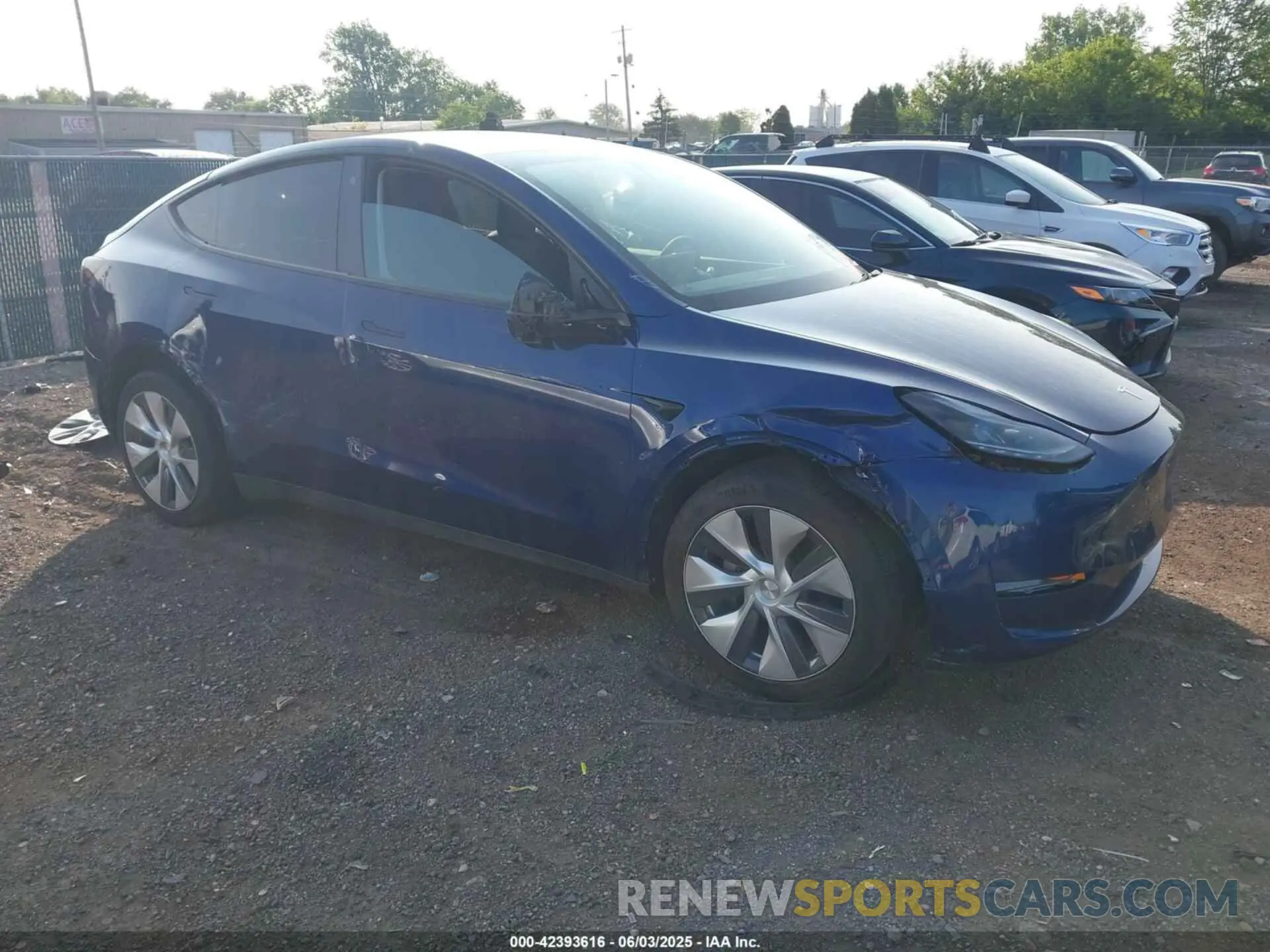 1 Photograph of a damaged car 7SAYGDEE0PF671726 TESLA MODEL Y 2023