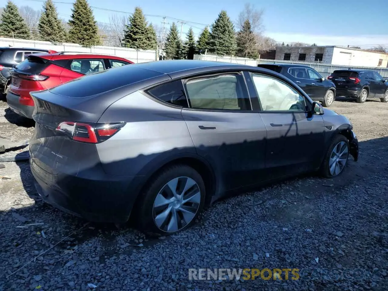 3 Photograph of a damaged car 7SAYGDEE0PF684251 TESLA MODEL Y 2023