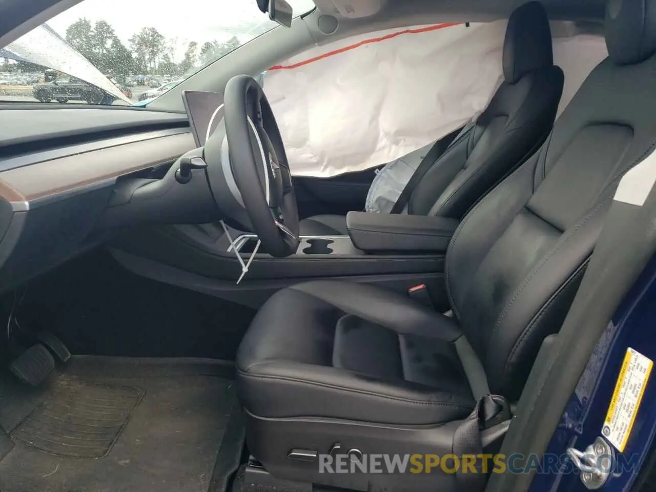 7 Photograph of a damaged car 7SAYGDEE0PF704417 TESLA MODEL Y 2023