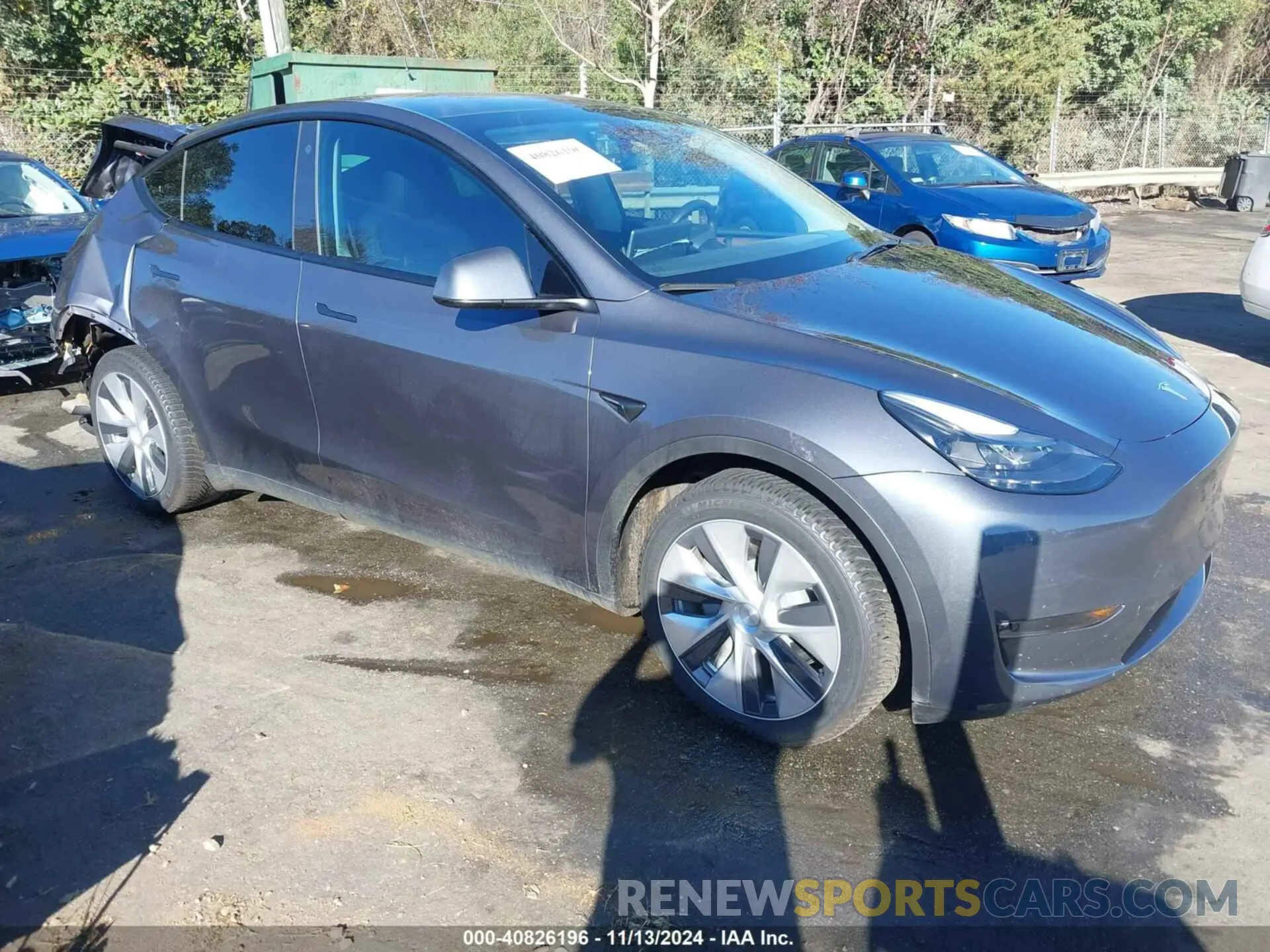 1 Photograph of a damaged car 7SAYGDEE0PF708452 TESLA MODEL Y 2023