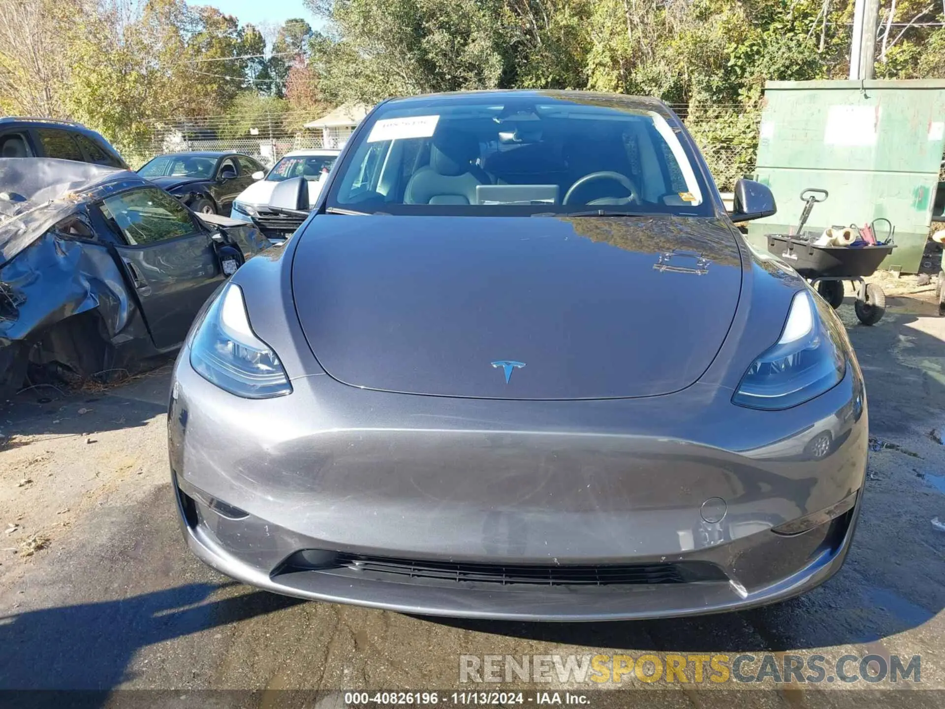 12 Photograph of a damaged car 7SAYGDEE0PF708452 TESLA MODEL Y 2023