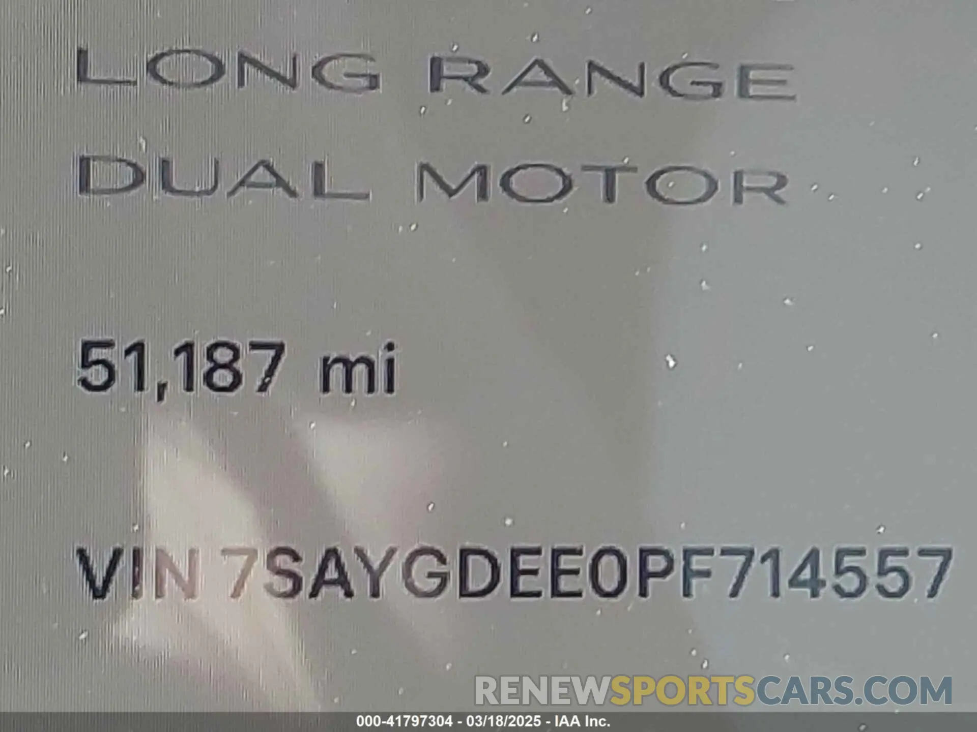 15 Photograph of a damaged car 7SAYGDEE0PF714557 TESLA MODEL Y 2023
