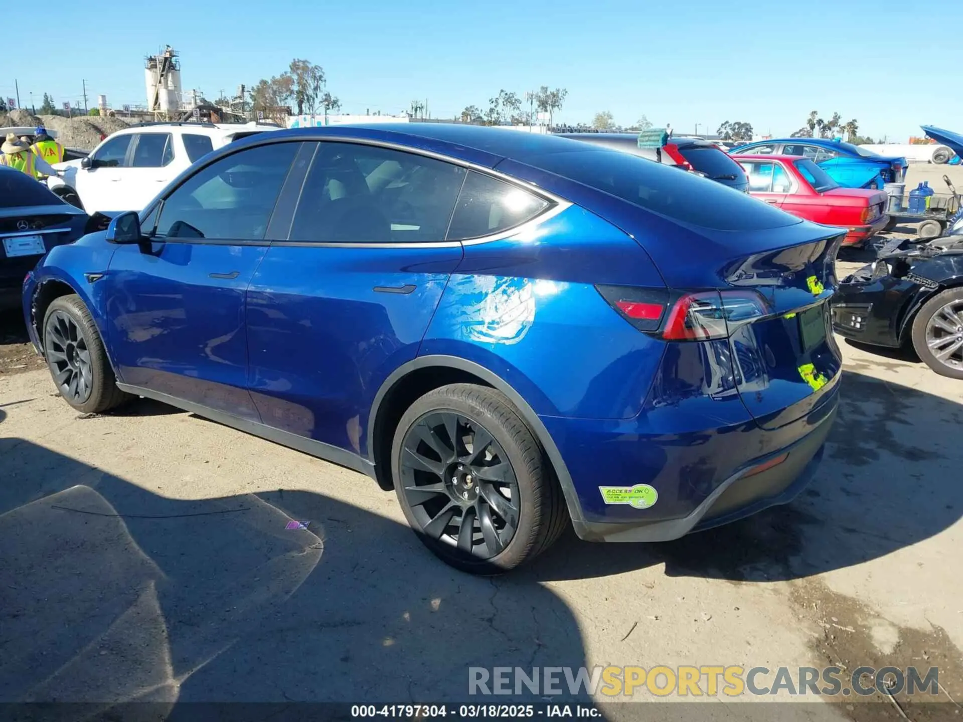 3 Photograph of a damaged car 7SAYGDEE0PF714557 TESLA MODEL Y 2023
