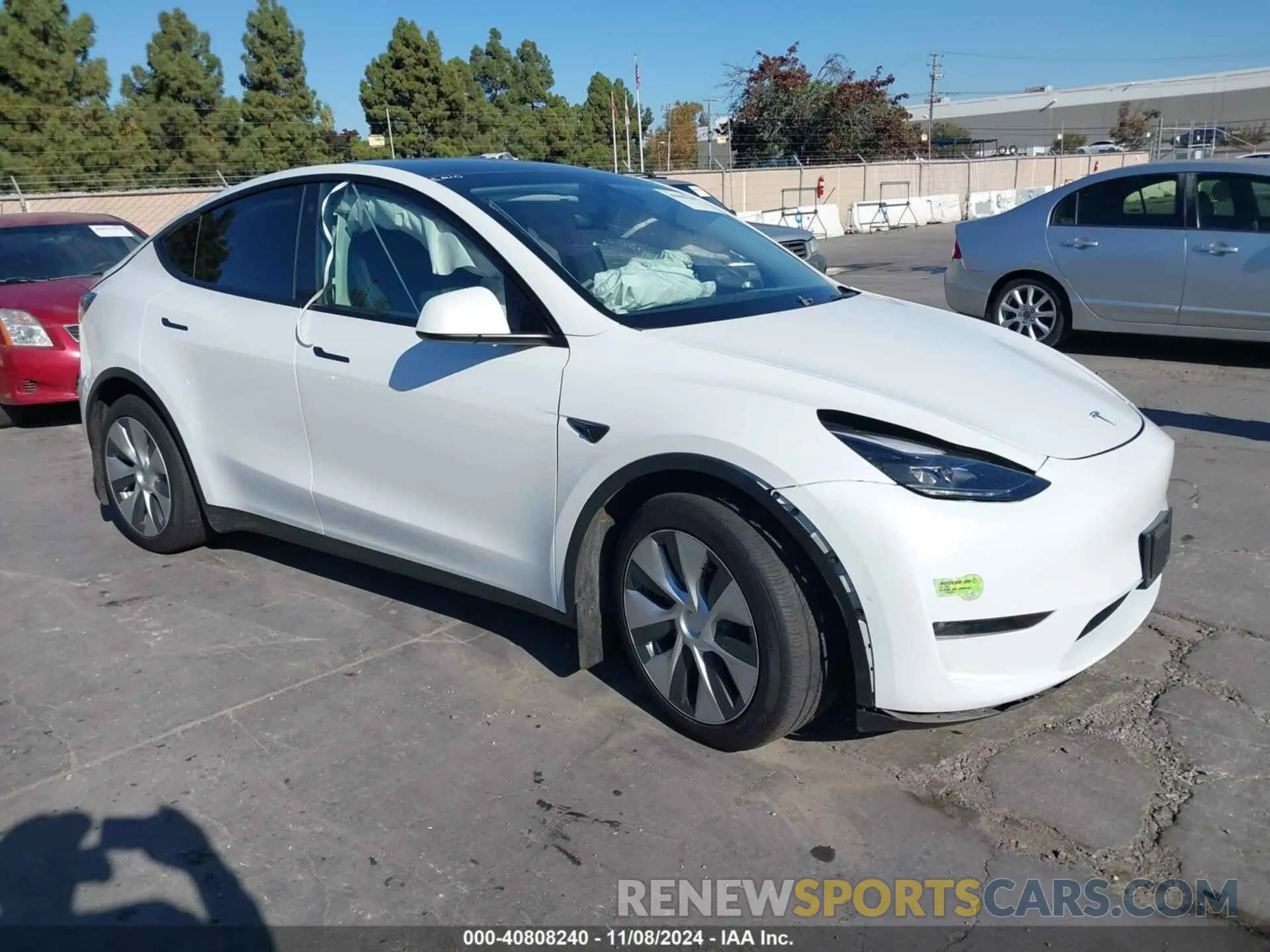 1 Photograph of a damaged car 7SAYGDEE0PF746909 TESLA MODEL Y 2023