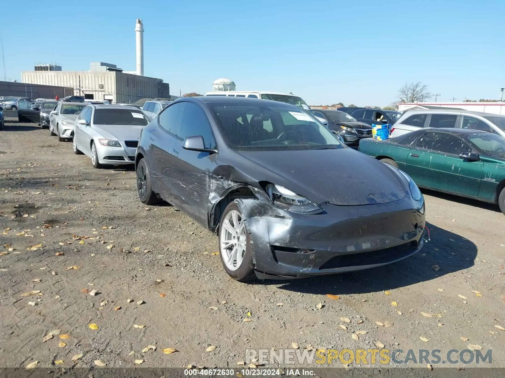 1 Photograph of a damaged car 7SAYGDEE0PF756369 TESLA MODEL Y 2023