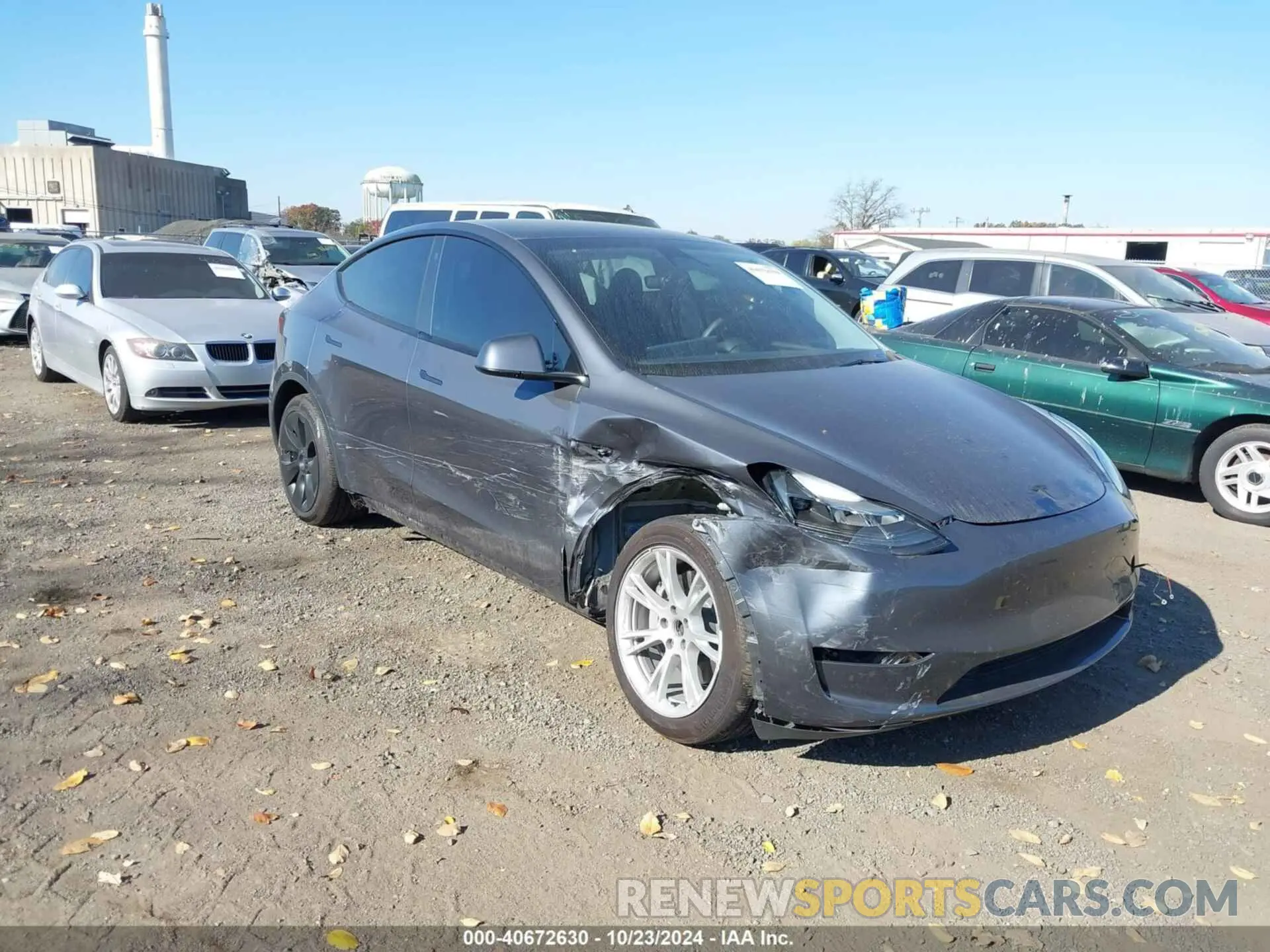 6 Photograph of a damaged car 7SAYGDEE0PF756369 TESLA MODEL Y 2023