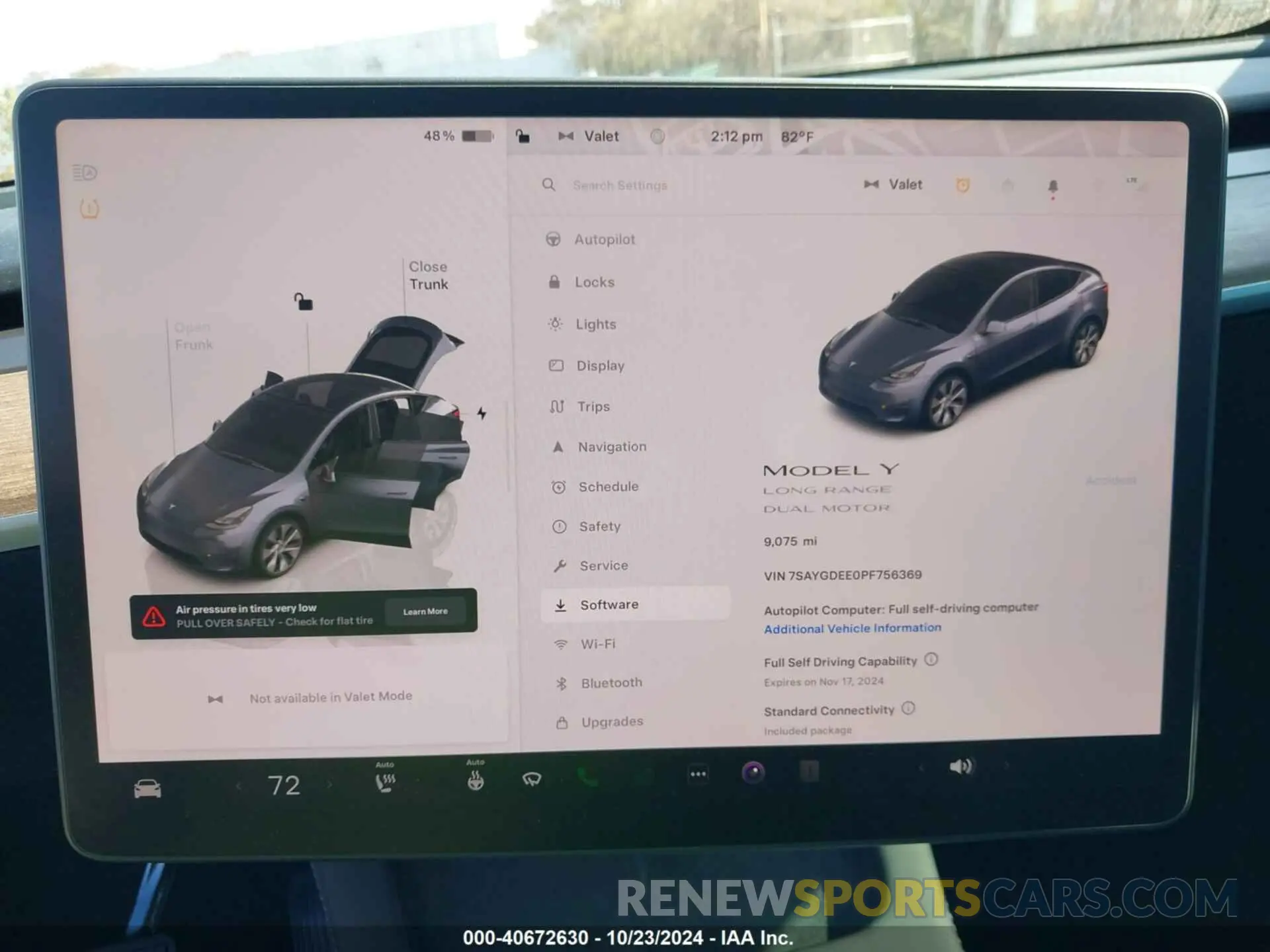 7 Photograph of a damaged car 7SAYGDEE0PF756369 TESLA MODEL Y 2023