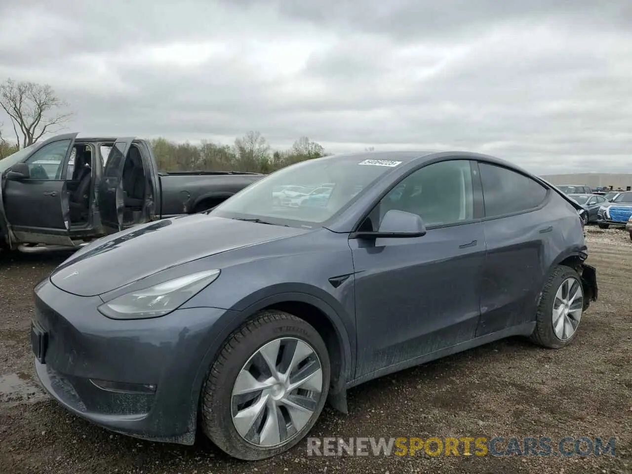 1 Photograph of a damaged car 7SAYGDEE0PF769722 TESLA MODEL Y 2023