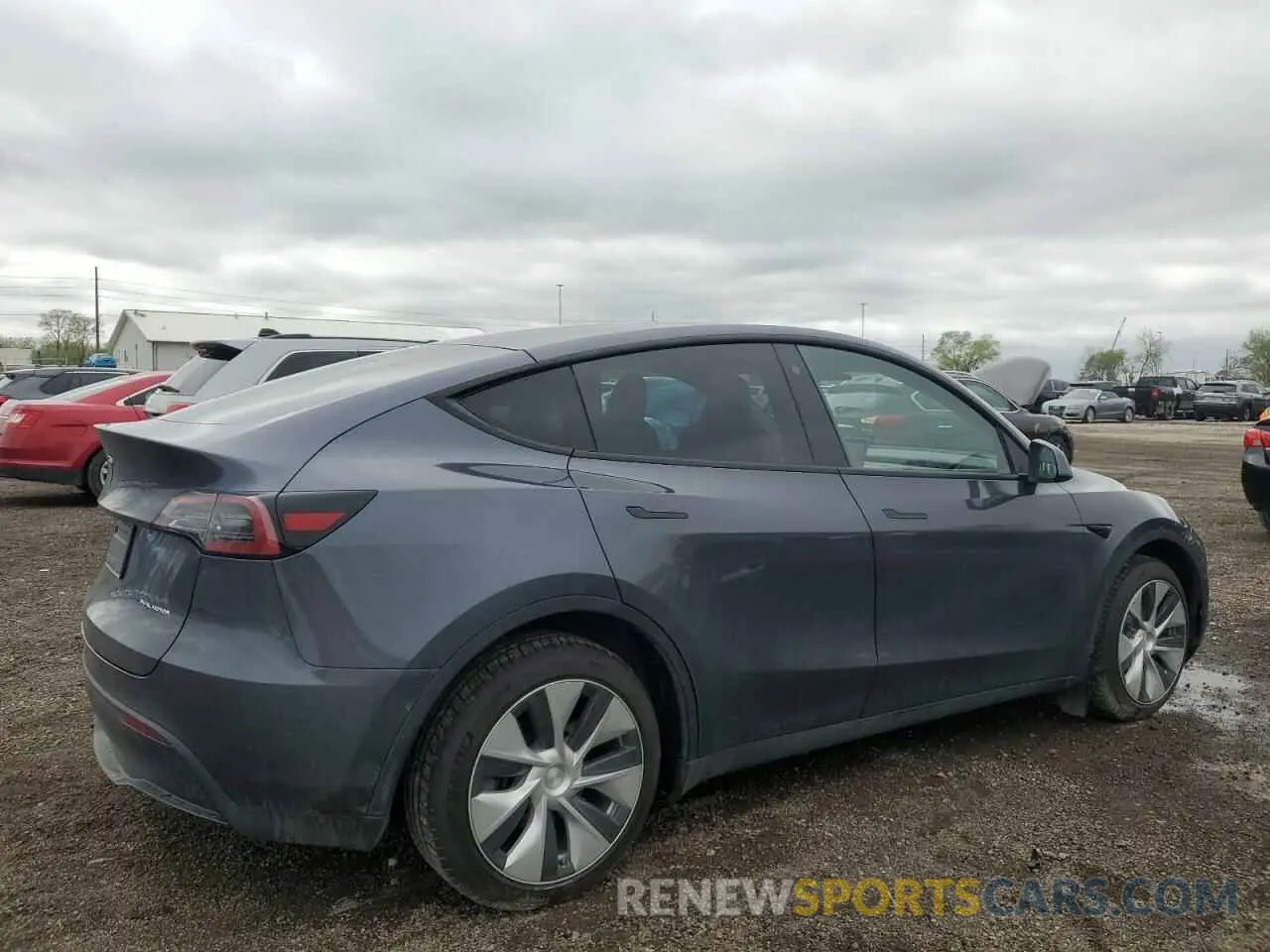 3 Photograph of a damaged car 7SAYGDEE0PF769722 TESLA MODEL Y 2023