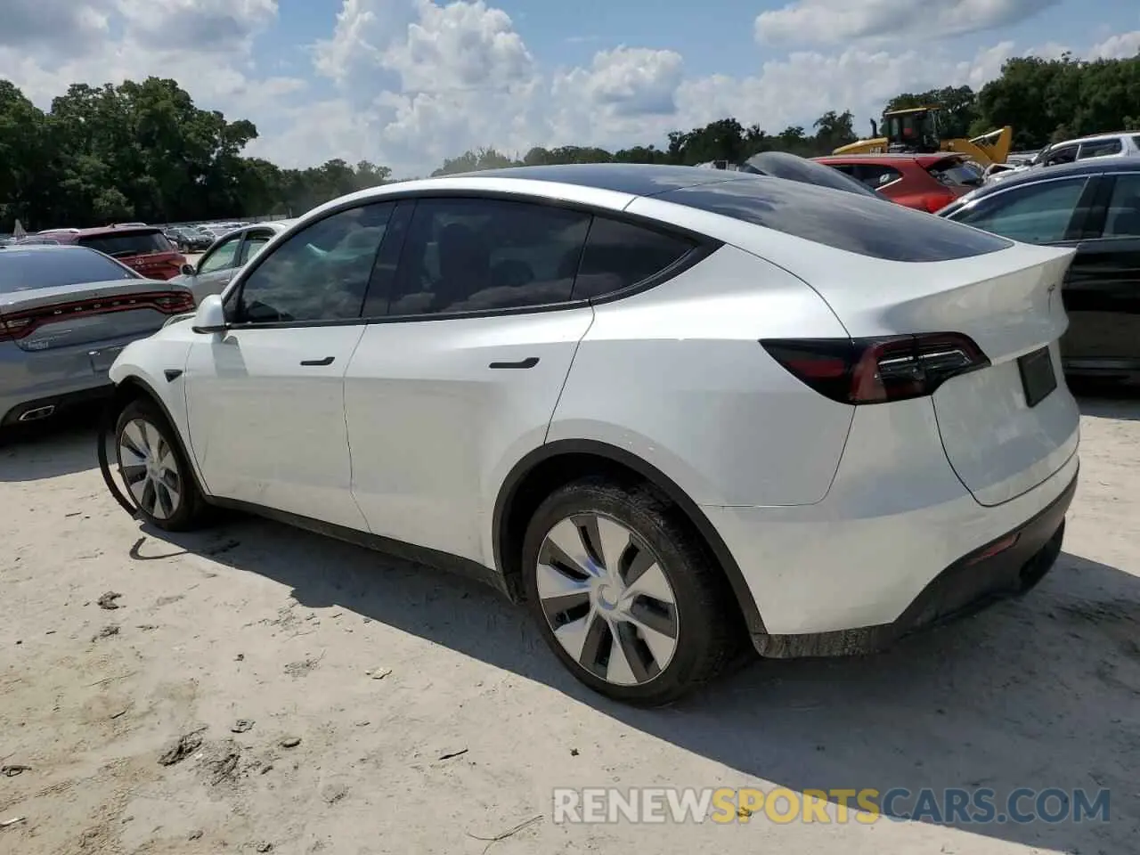 2 Photograph of a damaged car 7SAYGDEE0PF782177 TESLA MODEL Y 2023