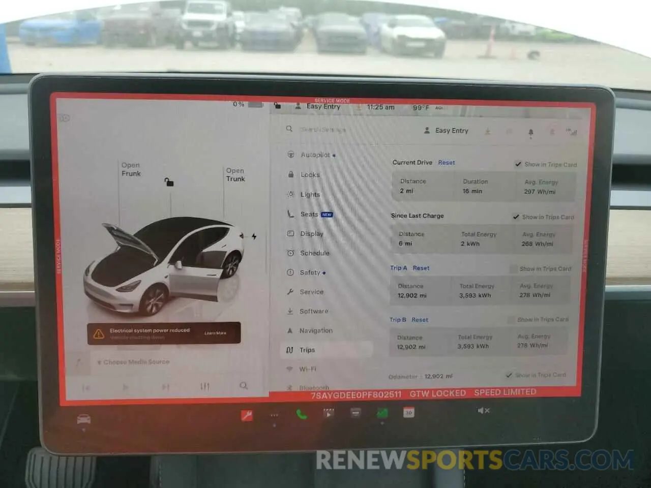 9 Photograph of a damaged car 7SAYGDEE0PF802511 TESLA MODEL Y 2023