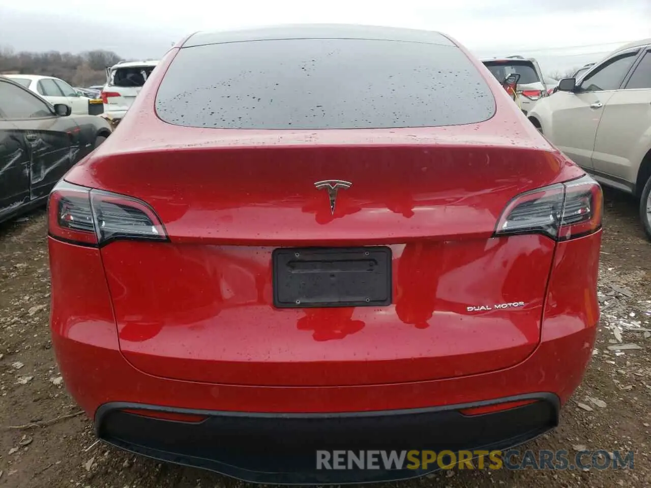6 Photograph of a damaged car 7SAYGDEE0PF810754 TESLA MODEL Y 2023