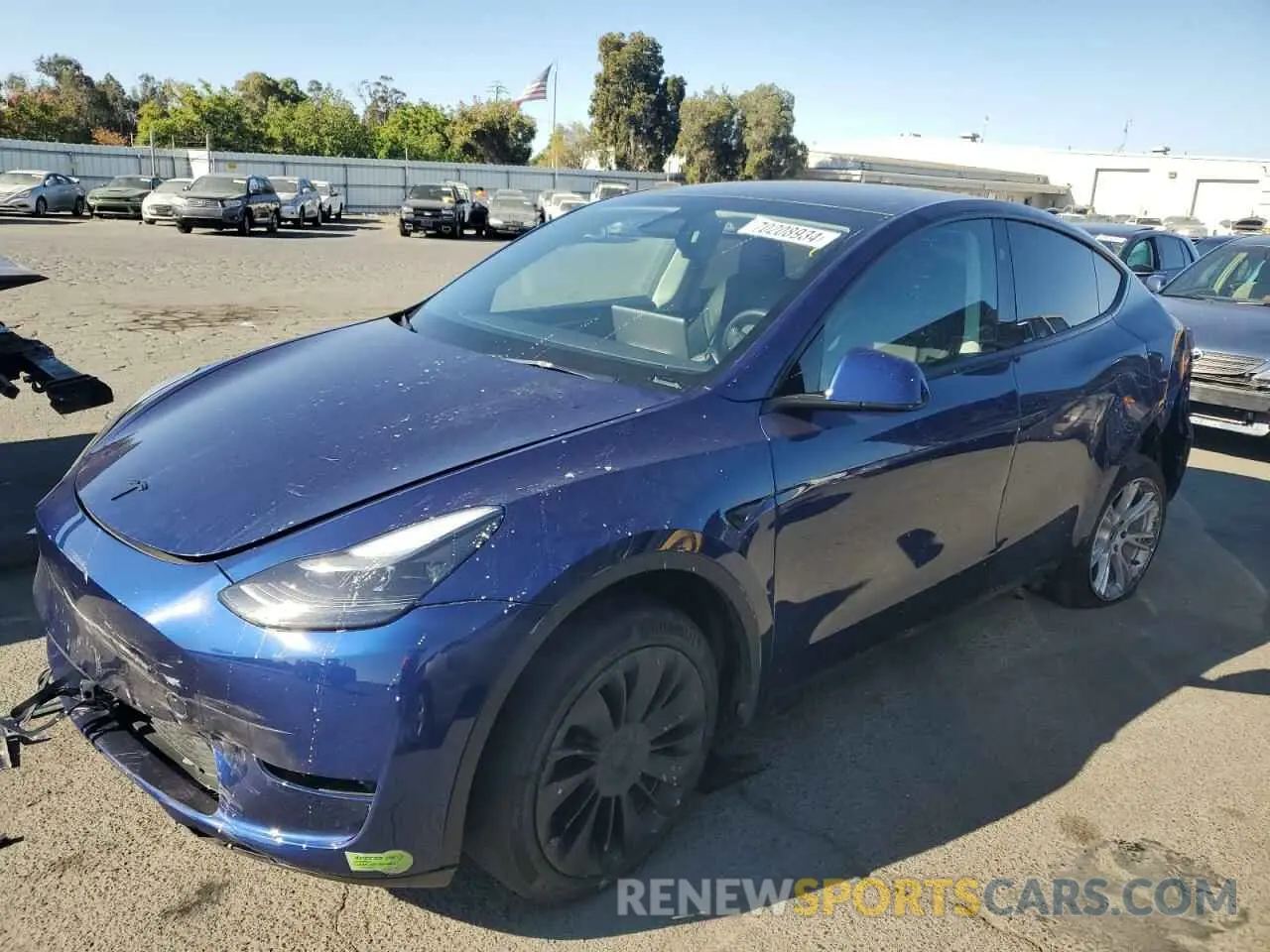 1 Photograph of a damaged car 7SAYGDEE0PF812102 TESLA MODEL Y 2023