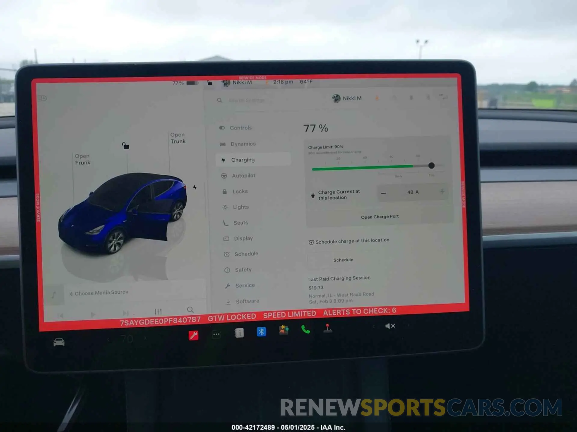 18 Photograph of a damaged car 7SAYGDEE0PF840787 TESLA MODEL Y 2023