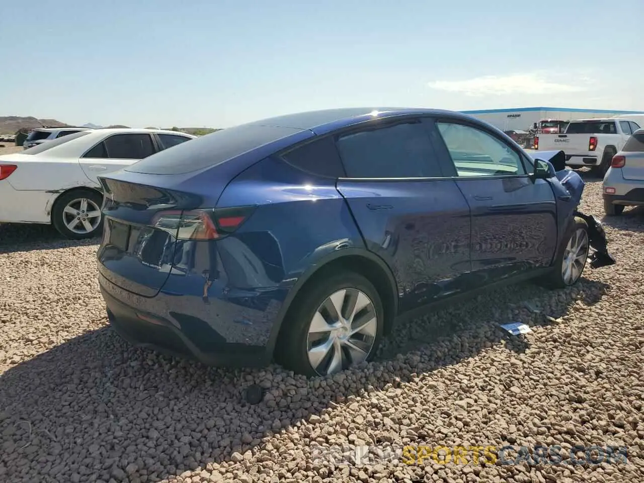 3 Photograph of a damaged car 7SAYGDEE0PF851028 TESLA MODEL Y 2023