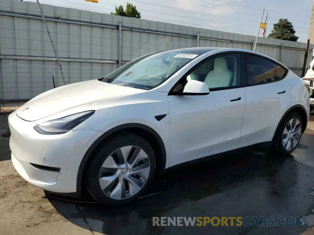 1 Photograph of a damaged car 7SAYGDEE0PF853040 TESLA MODEL Y 2023