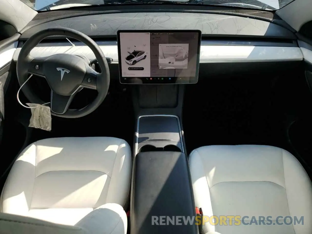 8 Photograph of a damaged car 7SAYGDEE0PF853040 TESLA MODEL Y 2023