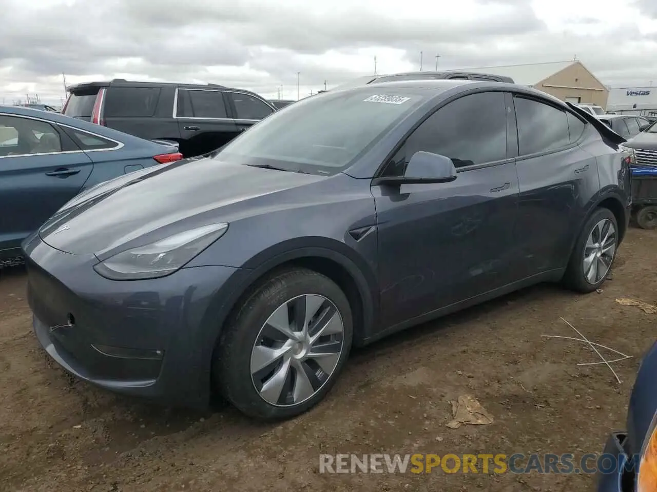 1 Photograph of a damaged car 7SAYGDEE0PF864510 TESLA MODEL Y 2023