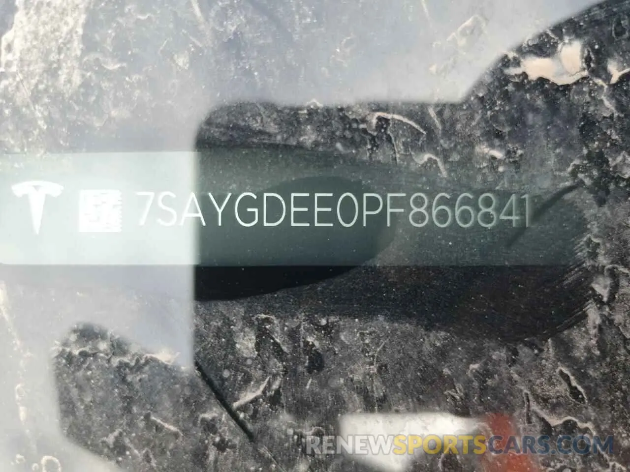 14 Photograph of a damaged car 7SAYGDEE0PF866841 TESLA MODEL Y 2023