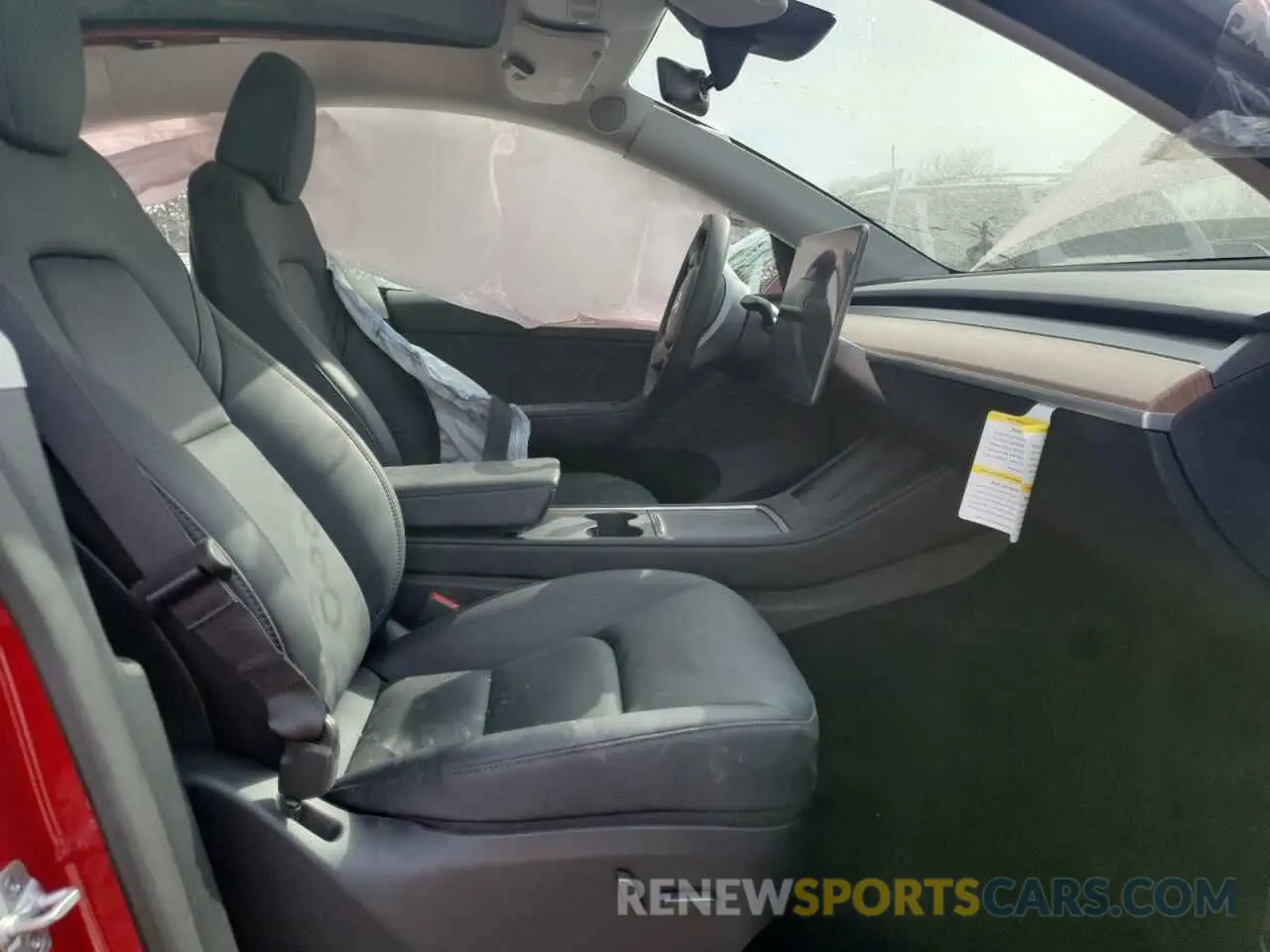 7 Photograph of a damaged car 7SAYGDEE0PF866841 TESLA MODEL Y 2023