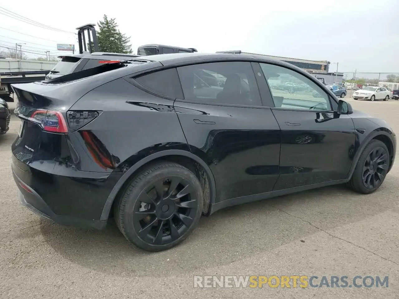 3 Photograph of a damaged car 7SAYGDEE0PF869710 TESLA MODEL Y 2023