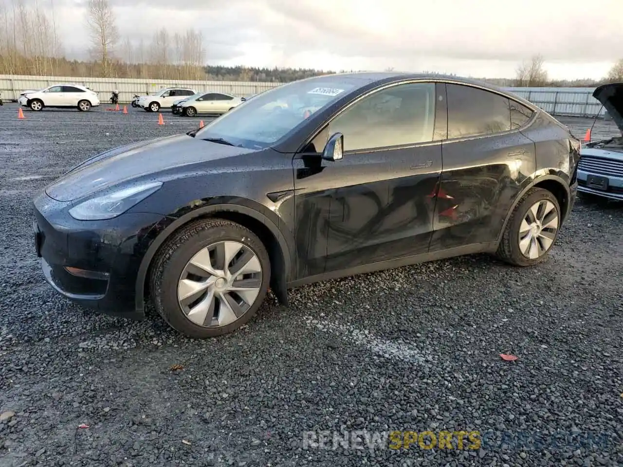 1 Photograph of a damaged car 7SAYGDEE0PF878522 TESLA MODEL Y 2023