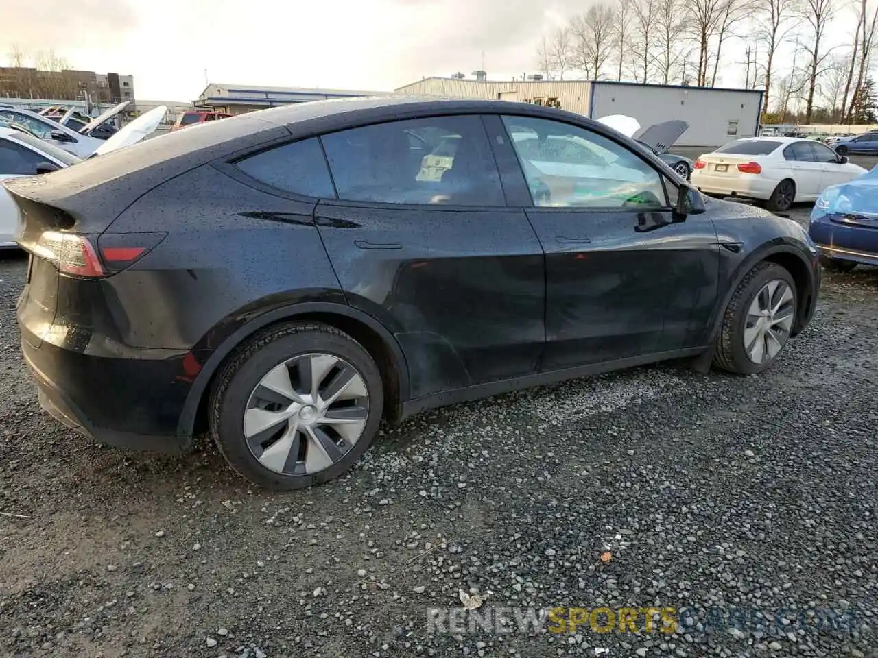 3 Photograph of a damaged car 7SAYGDEE0PF878522 TESLA MODEL Y 2023