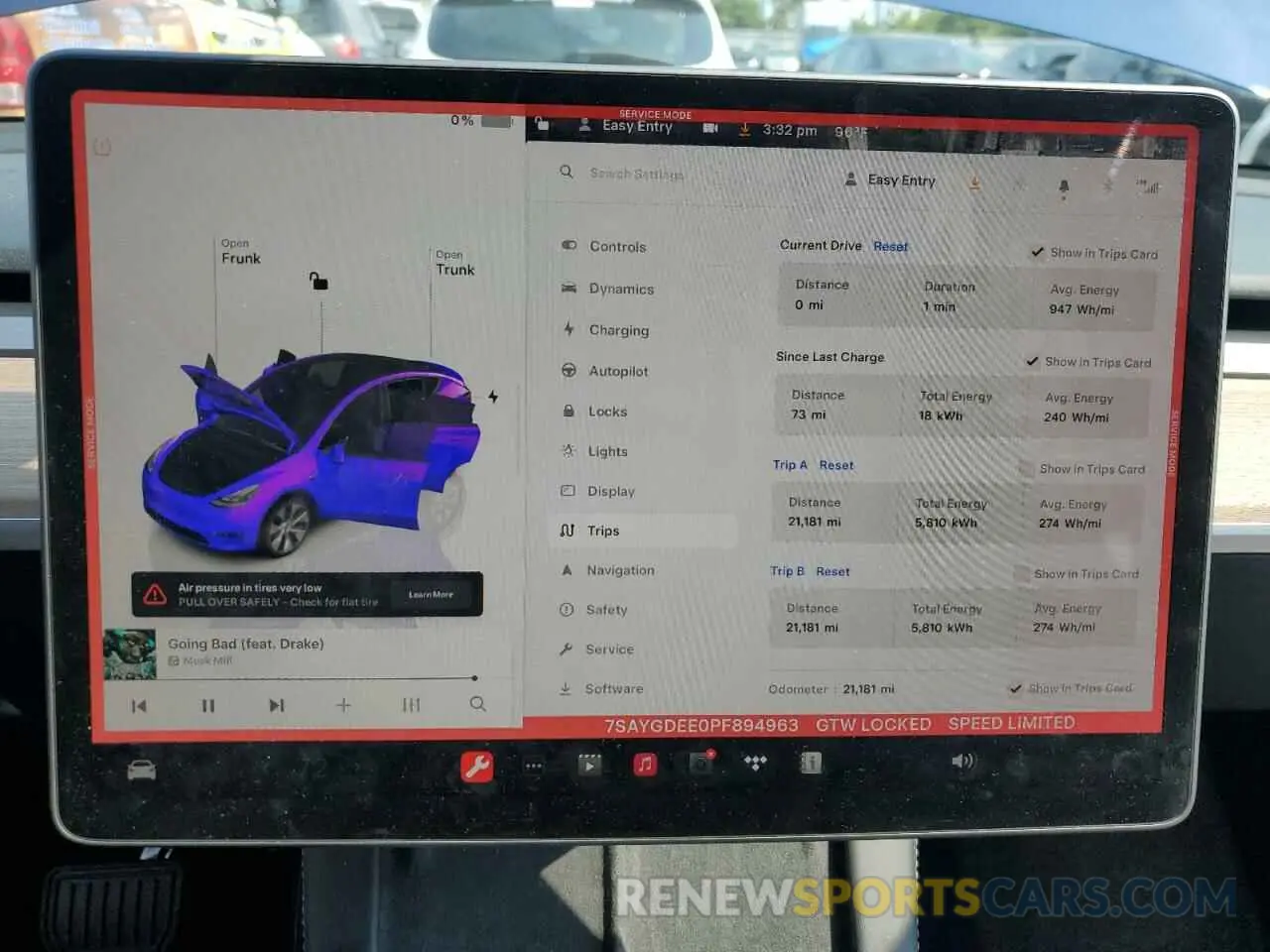 9 Photograph of a damaged car 7SAYGDEE0PF894963 TESLA MODEL Y 2023