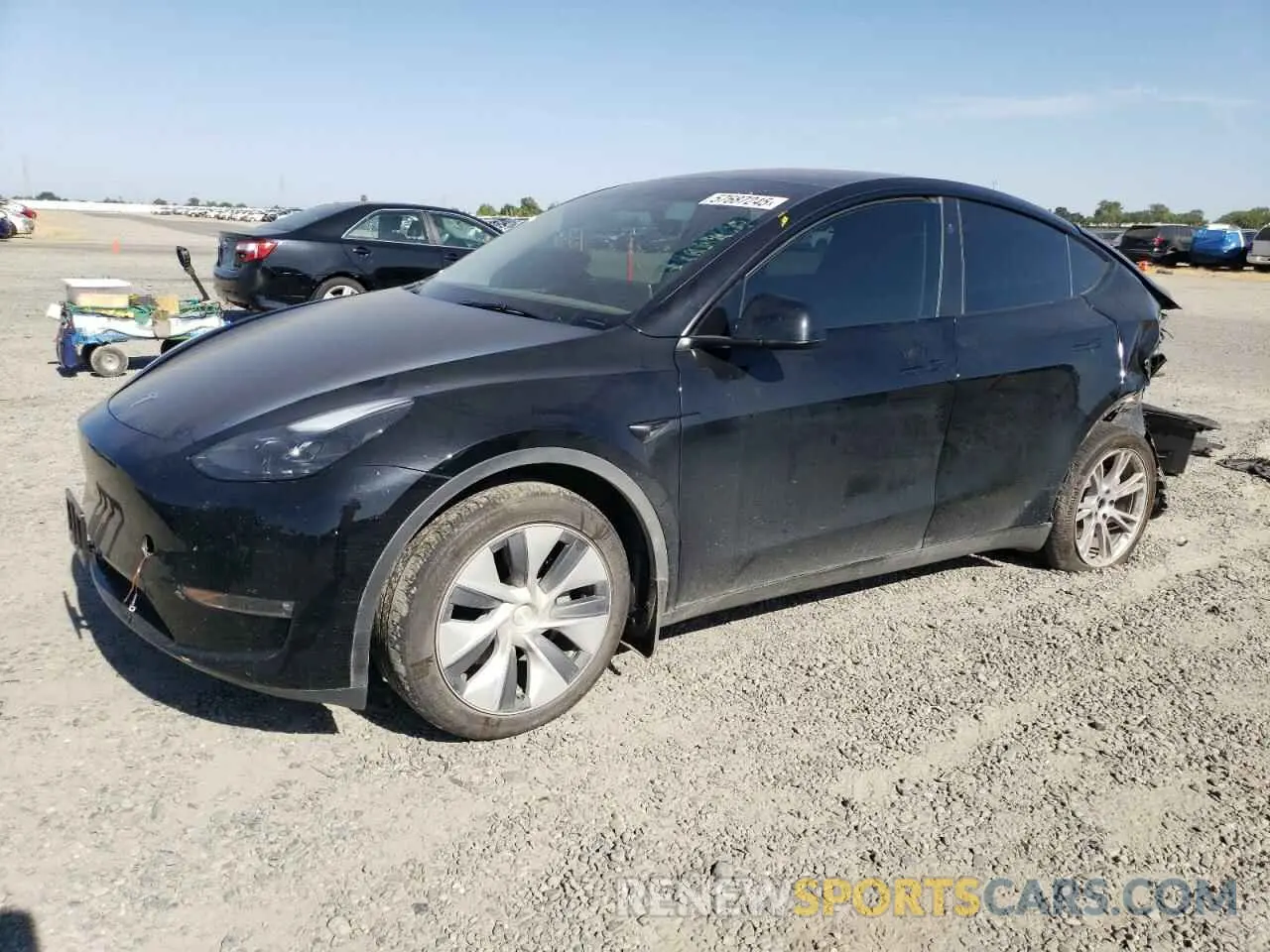 1 Photograph of a damaged car 7SAYGDEE0PF908747 TESLA MODEL Y 2023