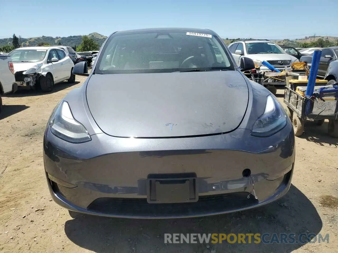 5 Photograph of a damaged car 7SAYGDEE0PF910806 TESLA MODEL Y 2023