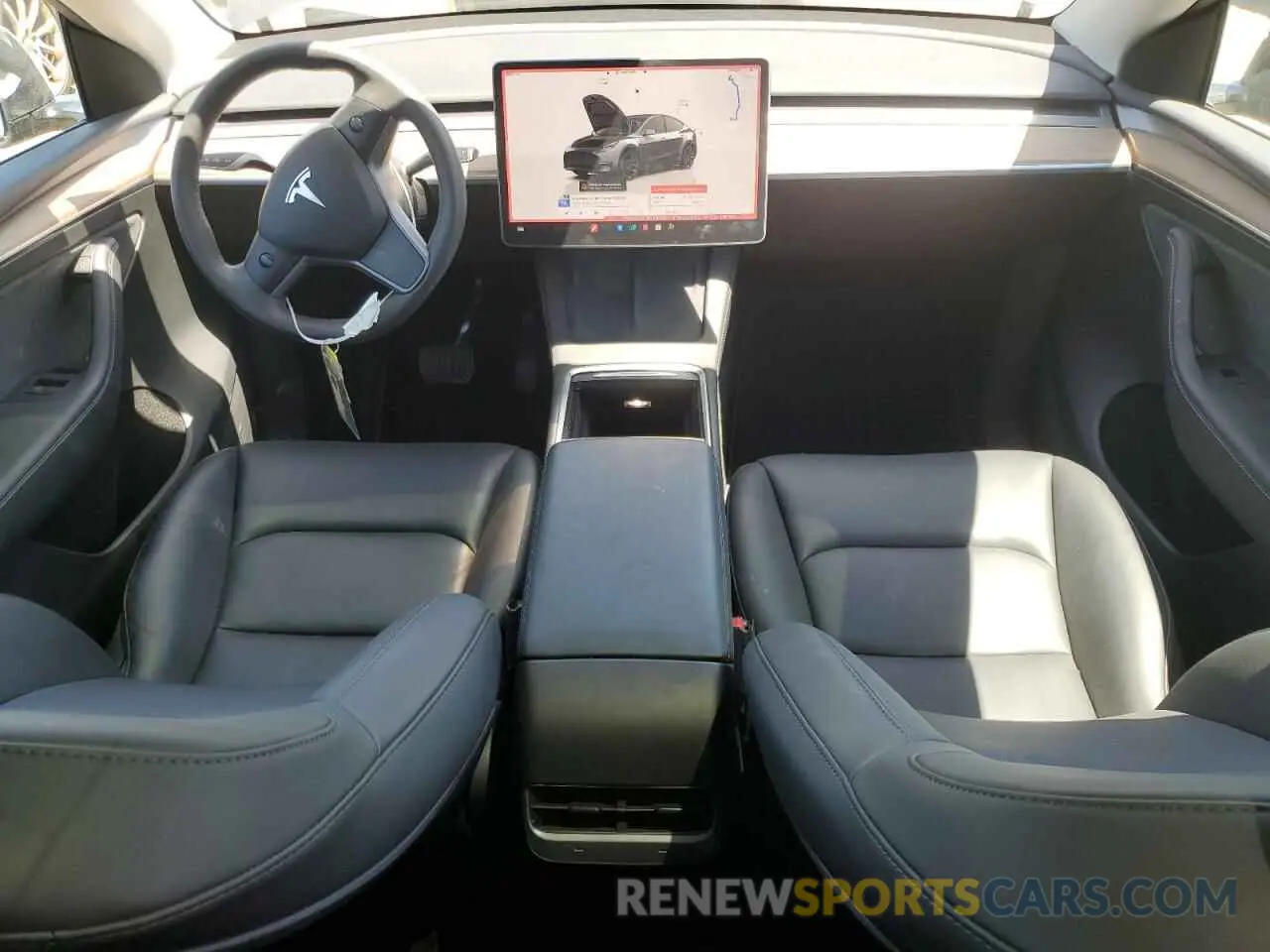 8 Photograph of a damaged car 7SAYGDEE0PF910806 TESLA MODEL Y 2023