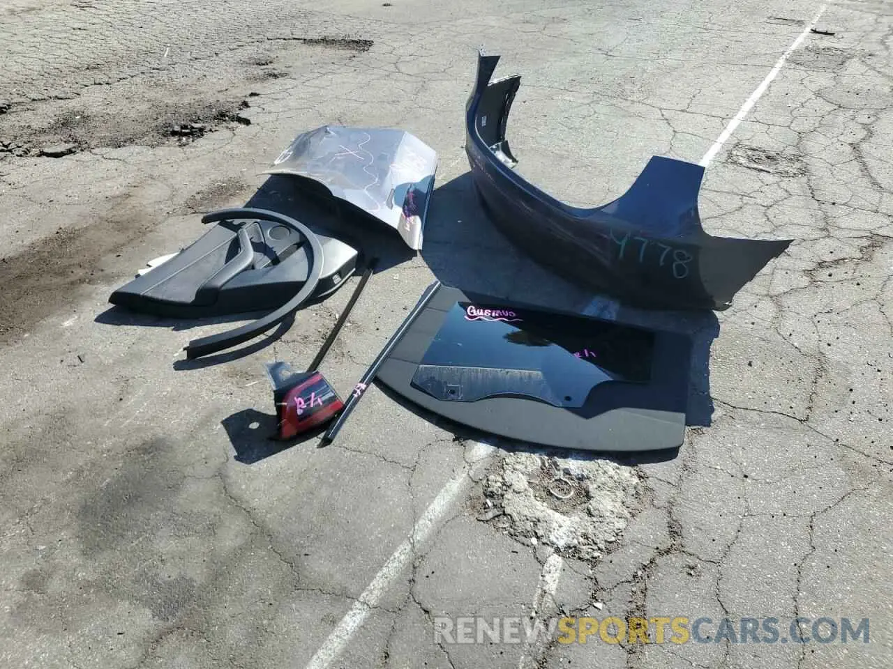 12 Photograph of a damaged car 7SAYGDEE0PF917741 TESLA MODEL Y 2023