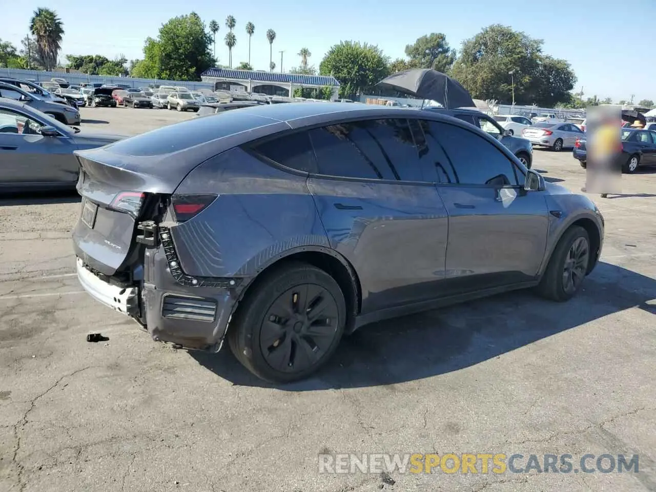 3 Photograph of a damaged car 7SAYGDEE0PF917741 TESLA MODEL Y 2023