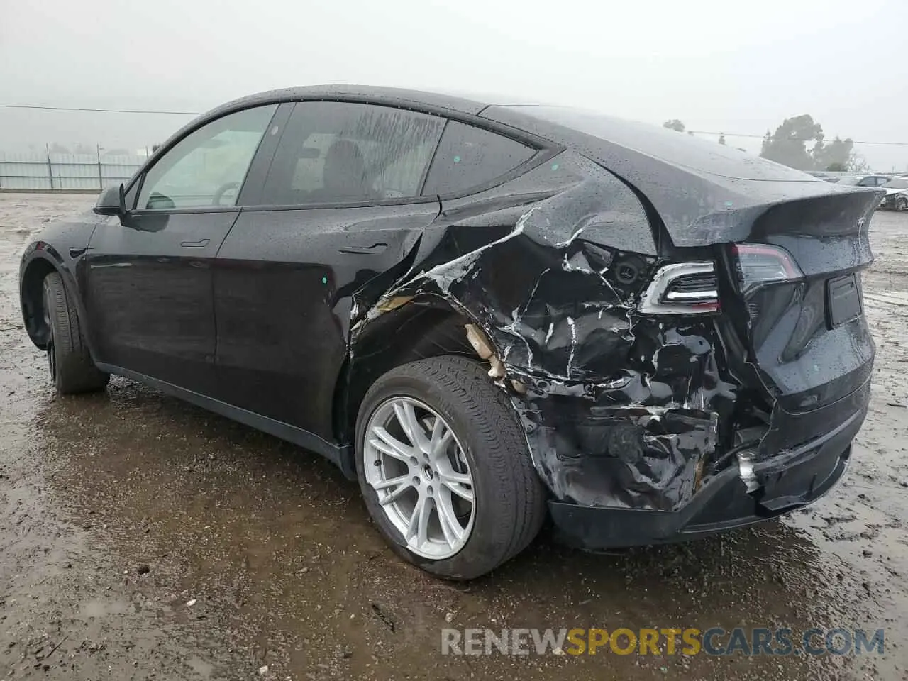 2 Photograph of a damaged car 7SAYGDEE0PF937455 TESLA MODEL Y 2023