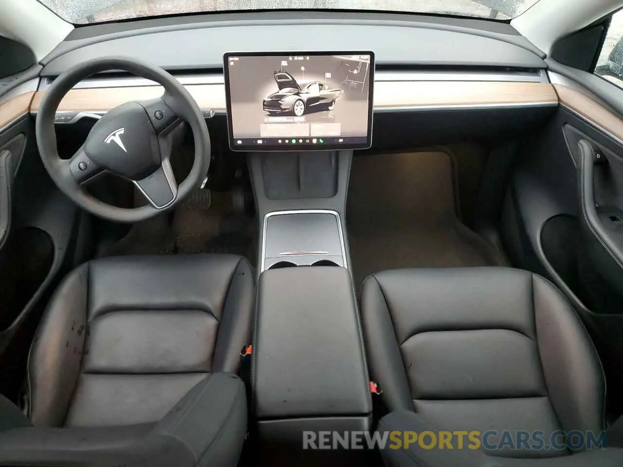 8 Photograph of a damaged car 7SAYGDEE0PF937455 TESLA MODEL Y 2023