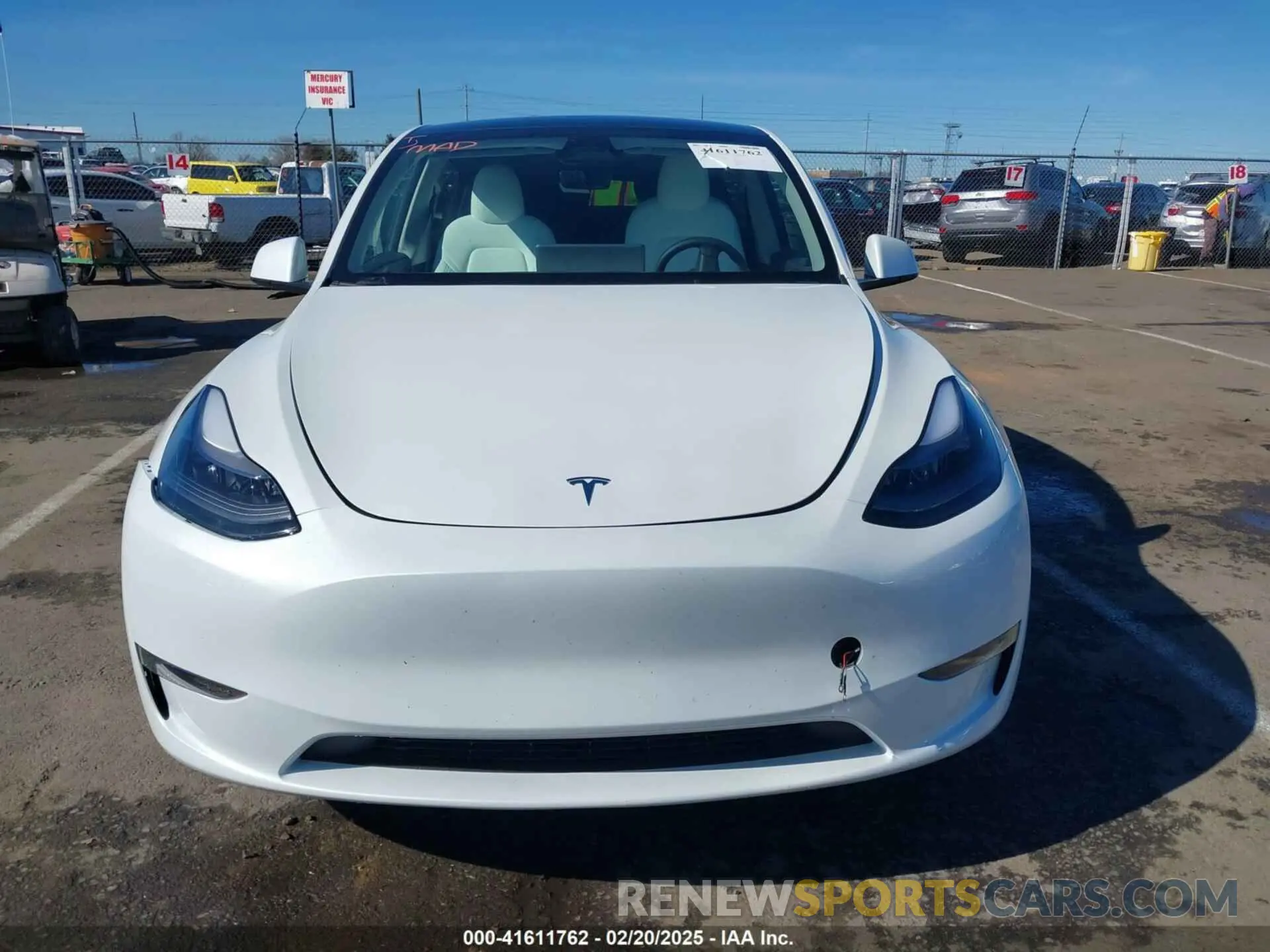 12 Photograph of a damaged car 7SAYGDEE0PF945202 TESLA MODEL Y 2023