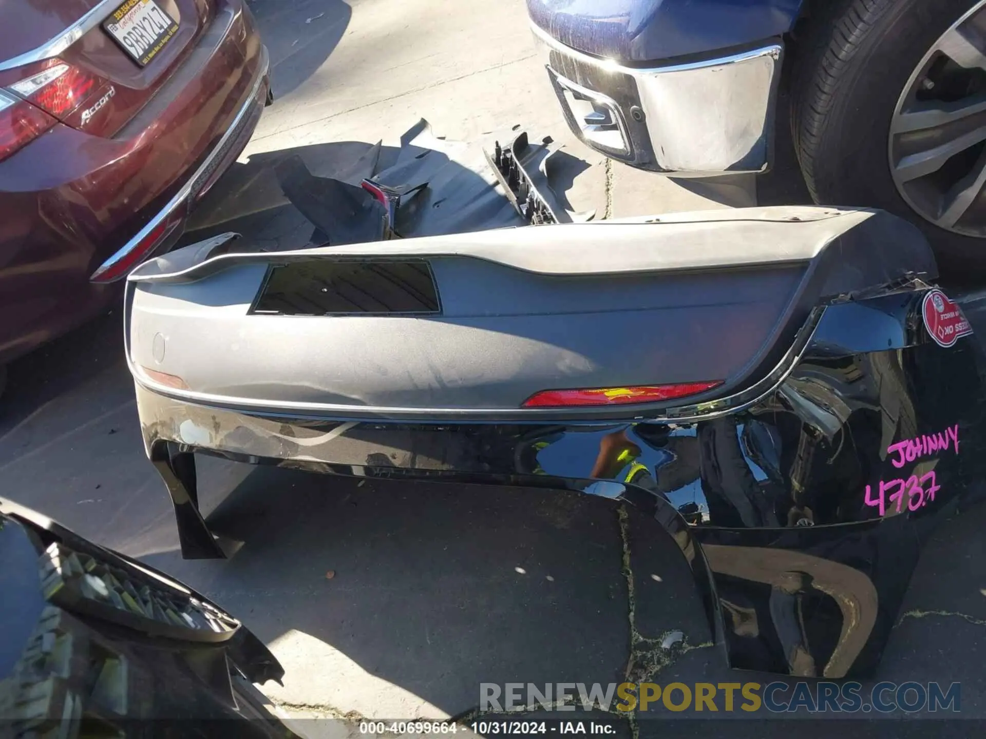 20 Photograph of a damaged car 7SAYGDEE1PA027634 TESLA MODEL Y 2023