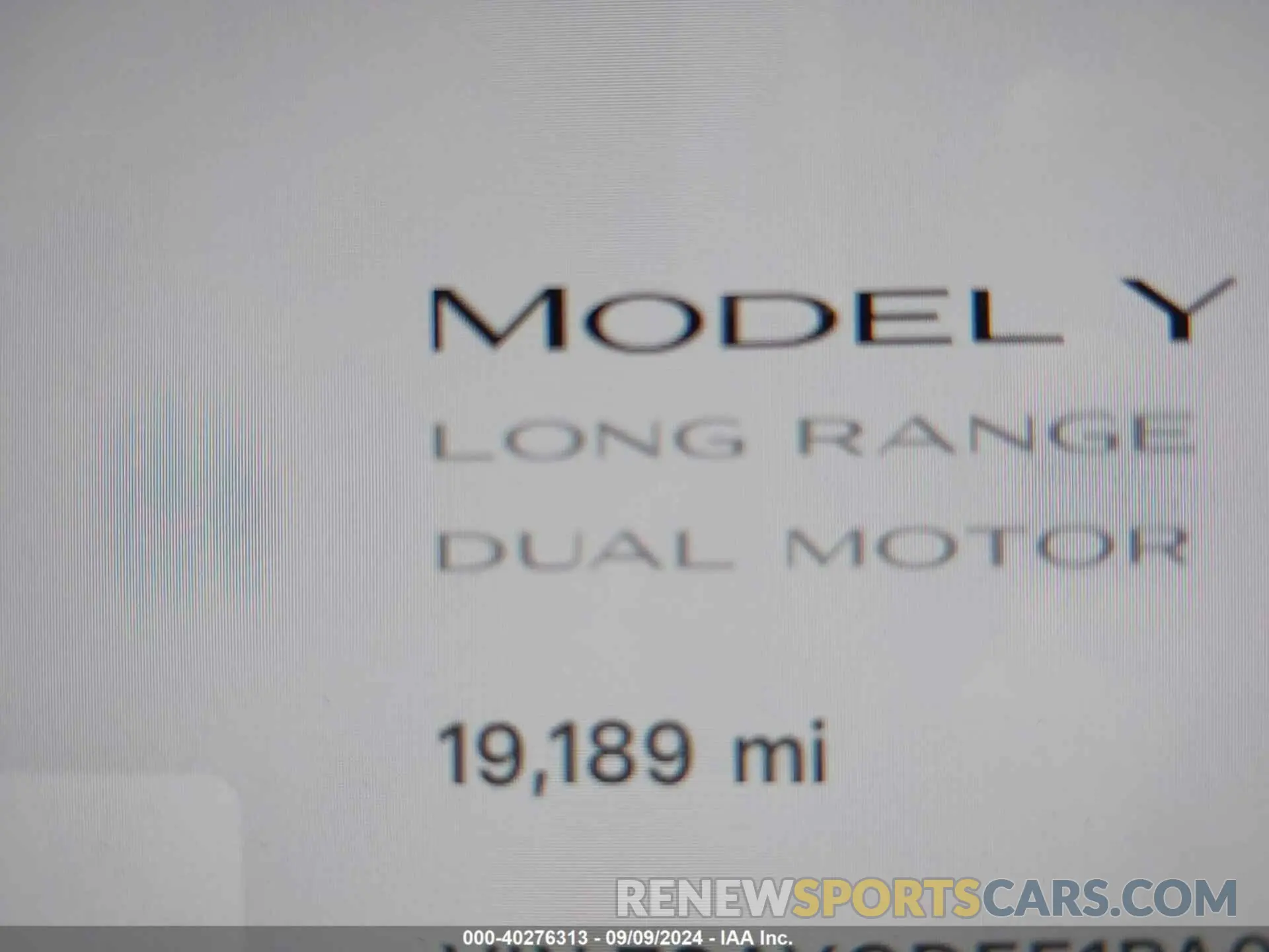 7 Photograph of a damaged car 7SAYGDEE1PA033207 TESLA MODEL Y 2023