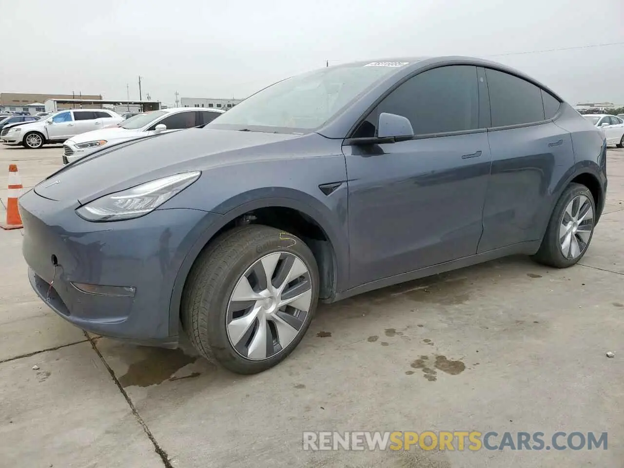 1 Photograph of a damaged car 7SAYGDEE1PA042327 TESLA MODEL Y 2023