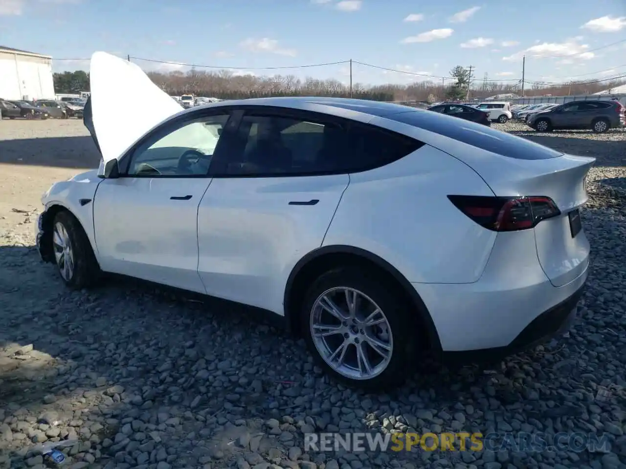 2 Photograph of a damaged car 7SAYGDEE1PA073707 TESLA MODEL Y 2023