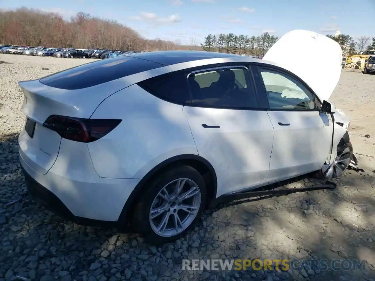 3 Photograph of a damaged car 7SAYGDEE1PA073707 TESLA MODEL Y 2023