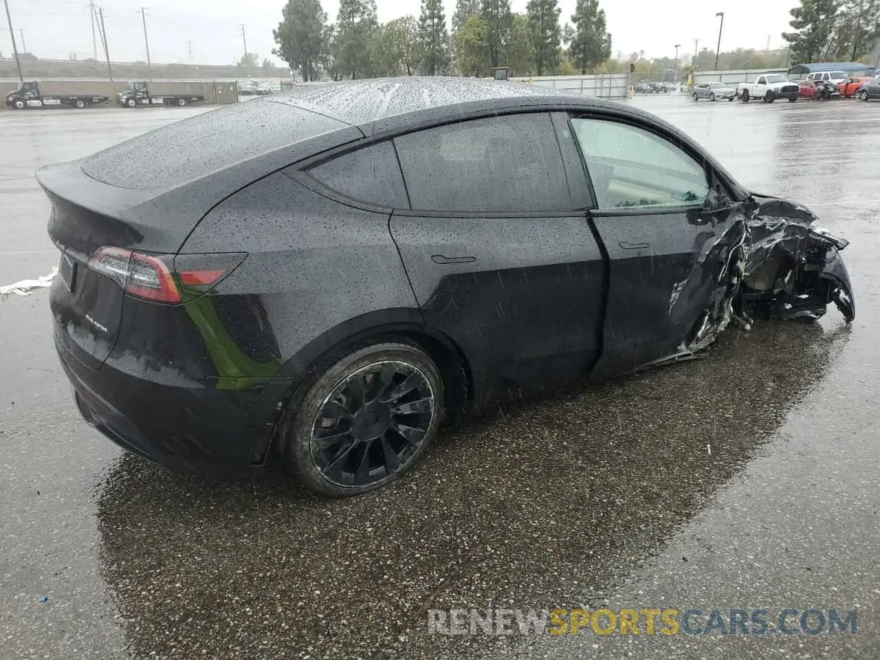 3 Photograph of a damaged car 7SAYGDEE1PA074971 TESLA MODEL Y 2023